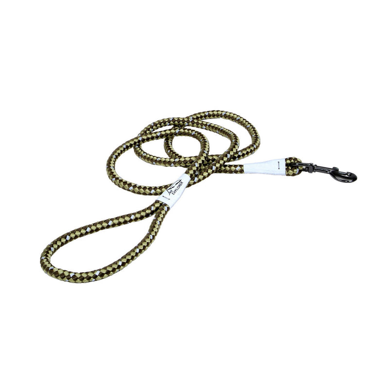 Load image into Gallery viewer, K9 Explorer Brights Reflective Braided Rope Snap Leash 6ft