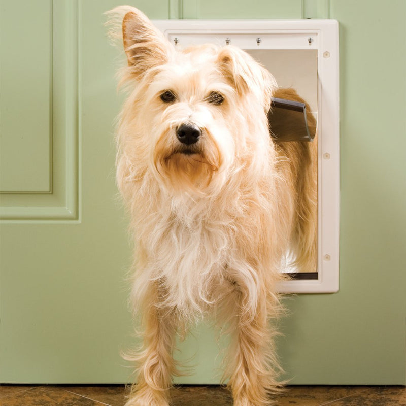 Load image into Gallery viewer, Petsafe White Plastic Pet Door