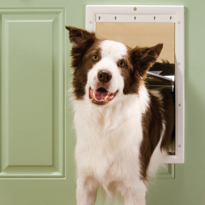 Load image into Gallery viewer, Petsafe White Plastic Pet Door