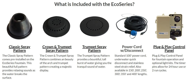 Load image into Gallery viewer, Airmax EcoSeries 1/2 HP Fountain