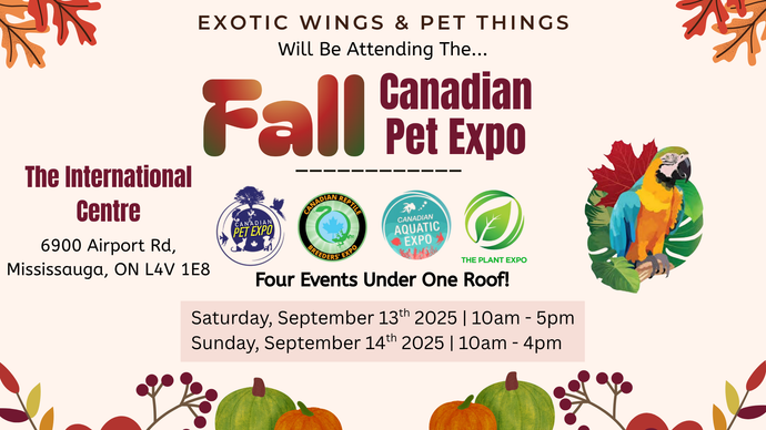 Fall Canadian Pet Expo and CRBE Expo - Mississauga, ON Sept 13 - 14, 2025