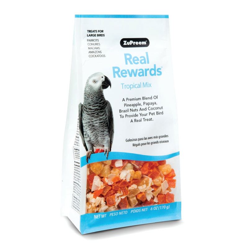 ZuPreem Real Rewards Tropical Mix Large Bird Treat - 170g DISCONTINUED
