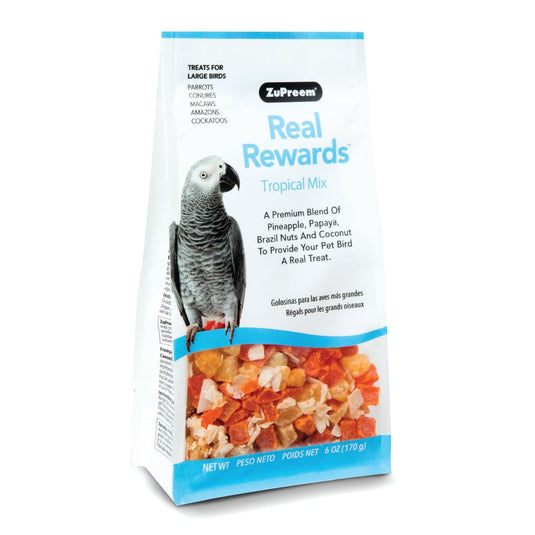 ZuPreem Real Rewards Tropical Mix Large Bird Treat - 170g DISCONTINUED