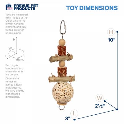 Load image into Gallery viewer, Lunchin' Logs Bird Toy
