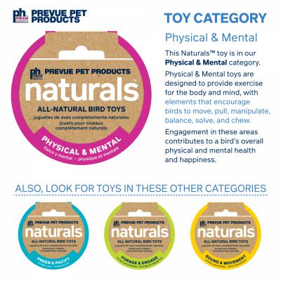 Load image into Gallery viewer, Lunchin' Logs Bird Toy
