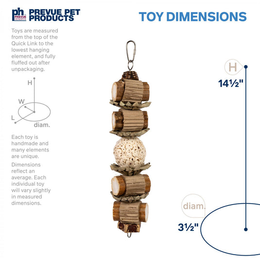 Lumberjack Stack Bird Toy