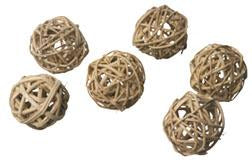 Bird & Small Pet Toy Parts - Natural Munch Balls
