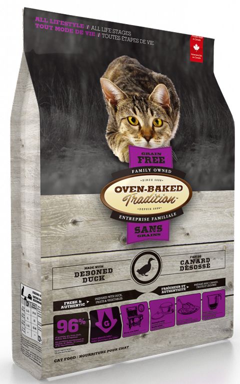 Oven Baked Tradition Grain Free Cat & Kitten Food - Duck