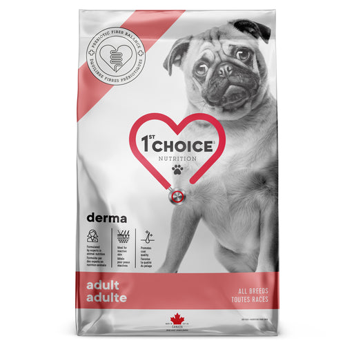 1st Choice Derma Adult Dog Food - Salmon Formula 🍁