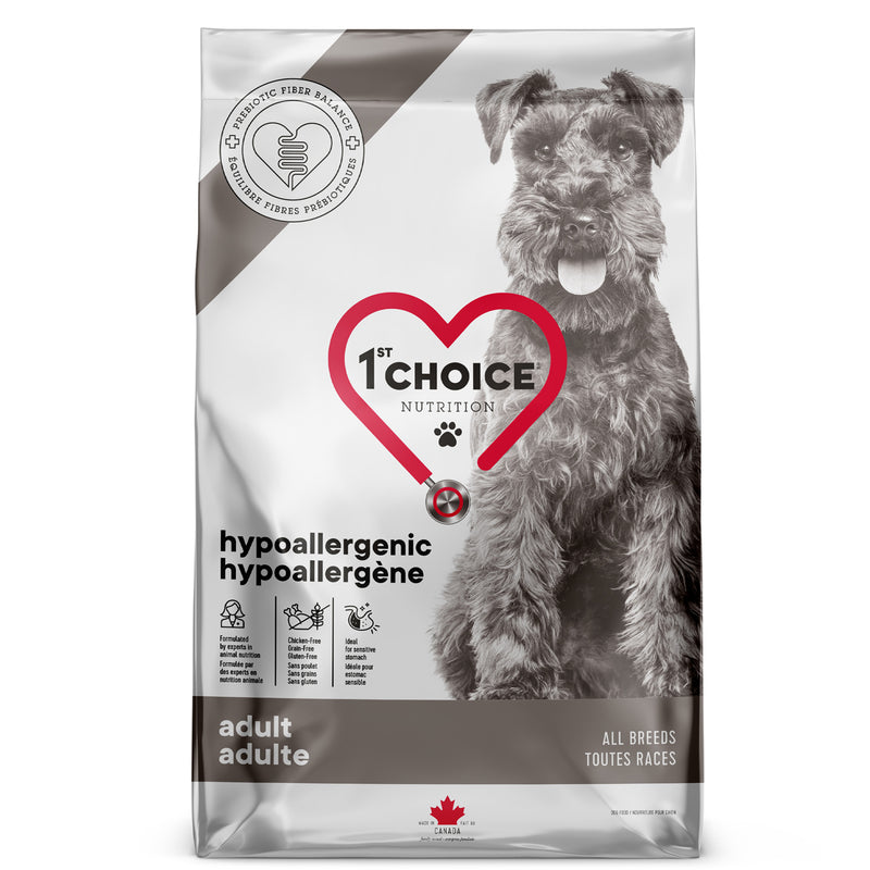 1st Choice Hypoallergenic Adult Dog Food - Duck Sample 🍁
