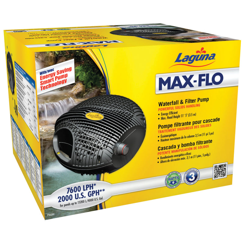 Max-Flo 2000 Waterfall & Filter Pump - Up To 4000 U.S. Gal (15000 L)