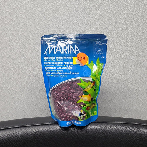Decorative Aquarium Gravel - Burgundy