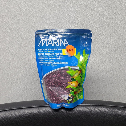 Decorative Aquarium Gravel - Burgundy