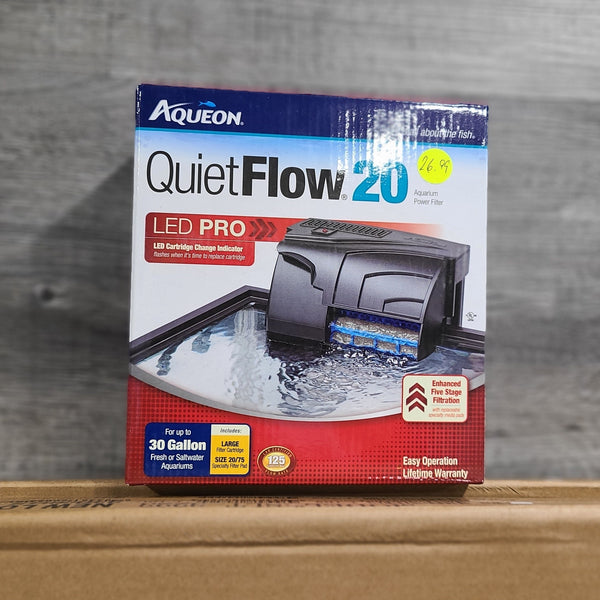 QuietFlow 20 Aquarium Filter Kit