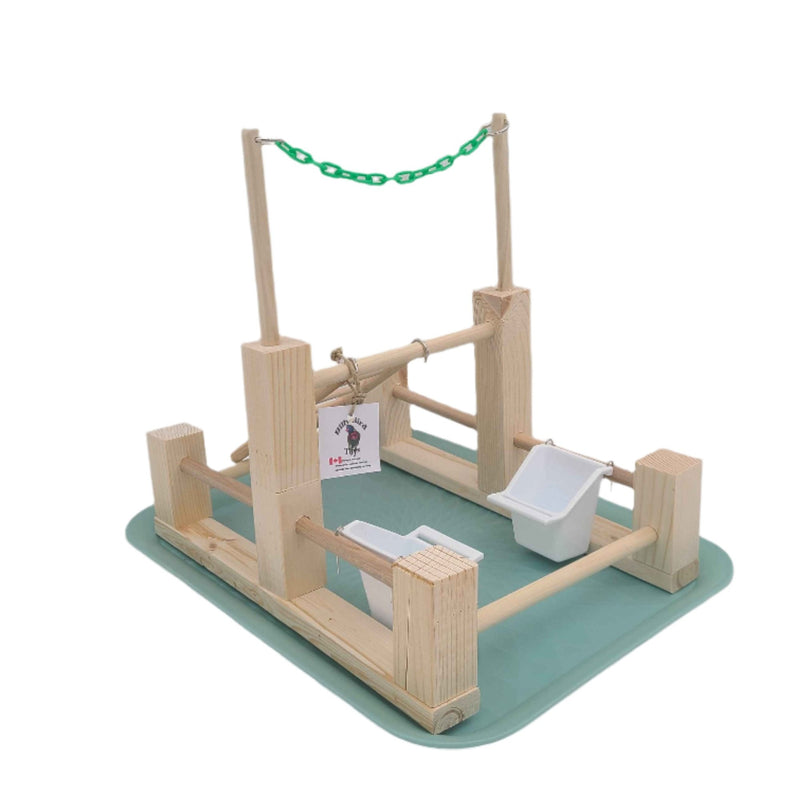 Billy Bird Toys Play Stand Small Parrot - 4002 🍁
