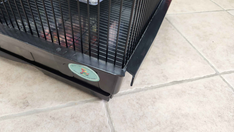 Load image into Gallery viewer, King's Cages Triple Top Cage - ES2521T Black Damaged Tray
