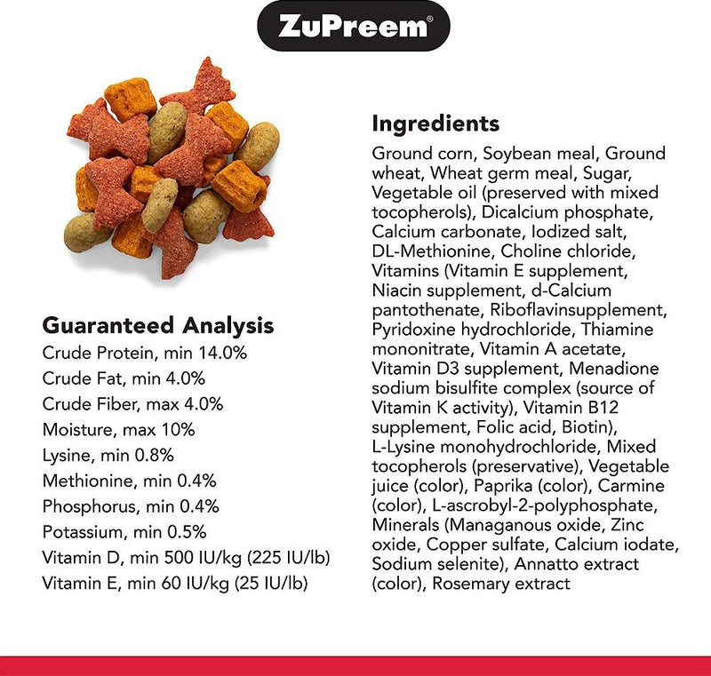 ZuPreem PastaBlend Daily Nutrition Large Parrot Pellet
