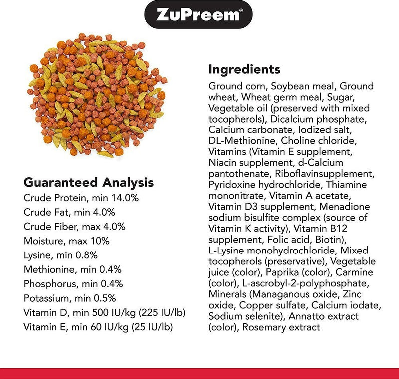 ZuPreem PastaBlend for Medium Bird
