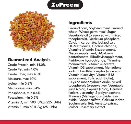 ZuPreem PastaBlend for Medium Bird