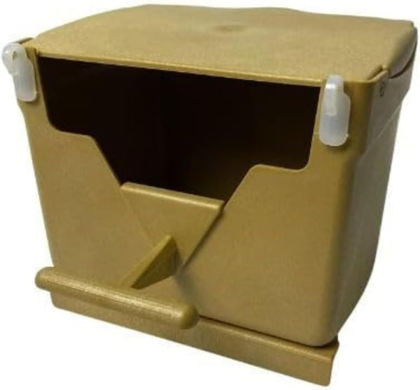 2GR Plastic Nest Box for Finches - 5" x 4" x 4" Art 063