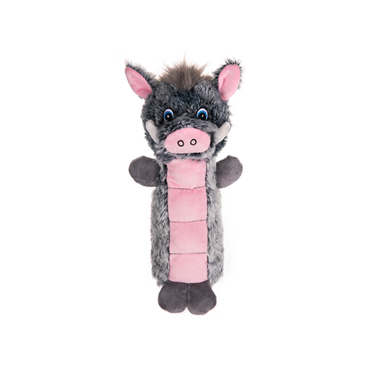 Growl Belly Busters Wally Warthog Squeaky Dog Toy