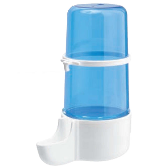 2GR Blue Tube Bird Drinker for Finch, Canary, Small Hookbill