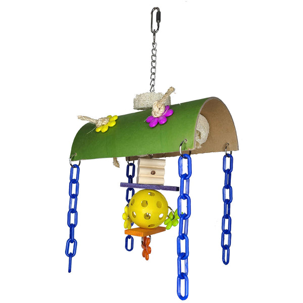 Billy Bird Toys Upside-Down Turnpipe Large Parrot Shredding Toy DISCONTINUED