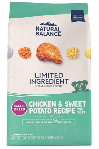 Limited Ingredient Chicken & Sweet Potato Small Breed Dog Food