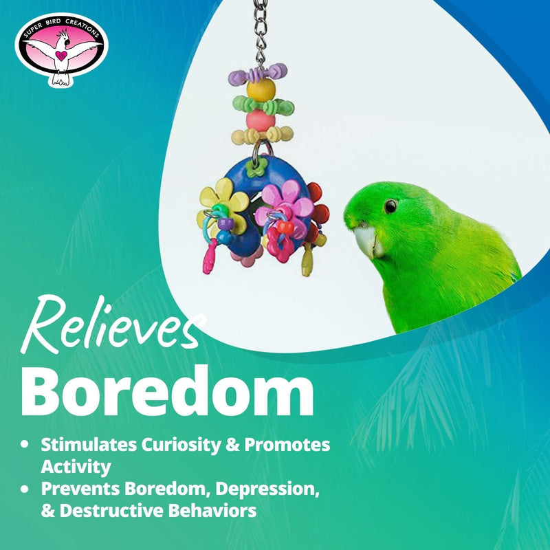 Flower Power Bird Enrichment Toy - SB1085
