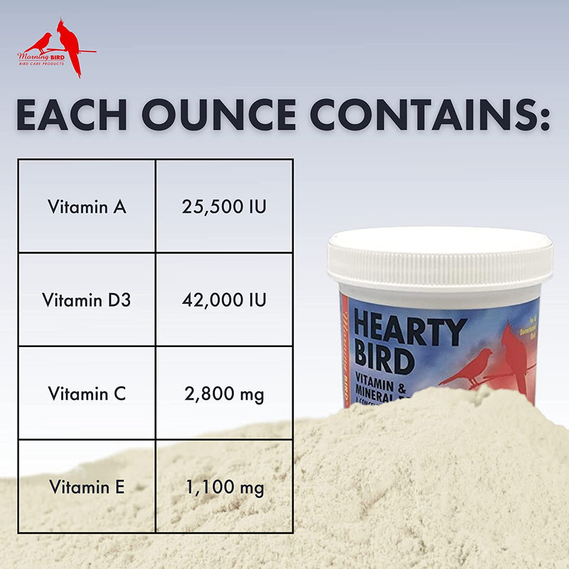 Hearty Bird Vitamin & Mineral Formula - 1 oz | 3 oz