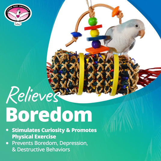 Firecracker Jr. Medium Parrot Foraging Toy - SB687