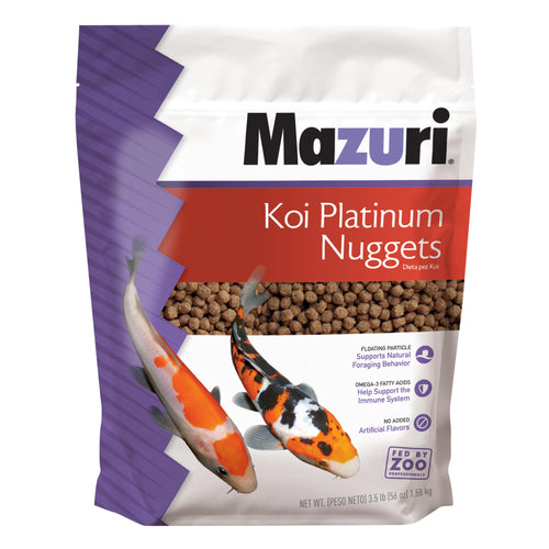 Mazuri Koi Platinum Nuggets Floating Diet