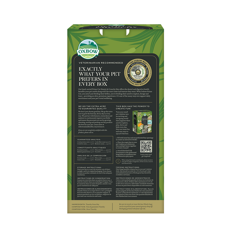Prime Cut Hearty & Crunchy Timothy Hay
