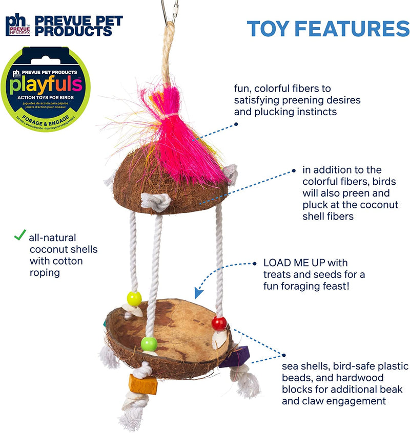Prevue Hendryx Tropical Teasers Tiki Hut - 62188

