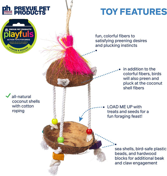 Prevue Hendryx Tropical Teasers Tiki Hut - 62188