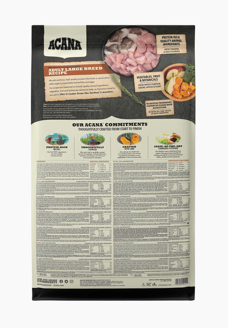 Acana HERITAGE Adult Large Breed Dog Food 🍁
