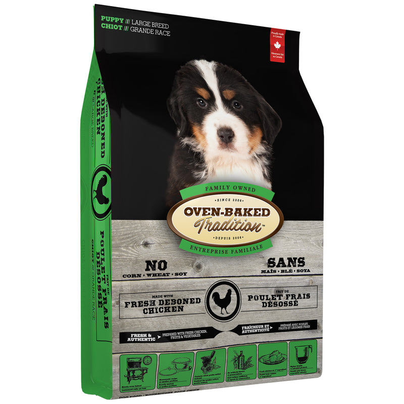 Oven Baked Tradition Puppy Large Breed Dog Food - Chicken 25 lbs 🍁
