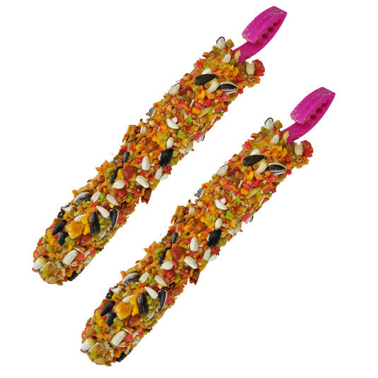 Vitapol Smakers Fruit Flavoured Cockatiel Treat Stick - 45g x2