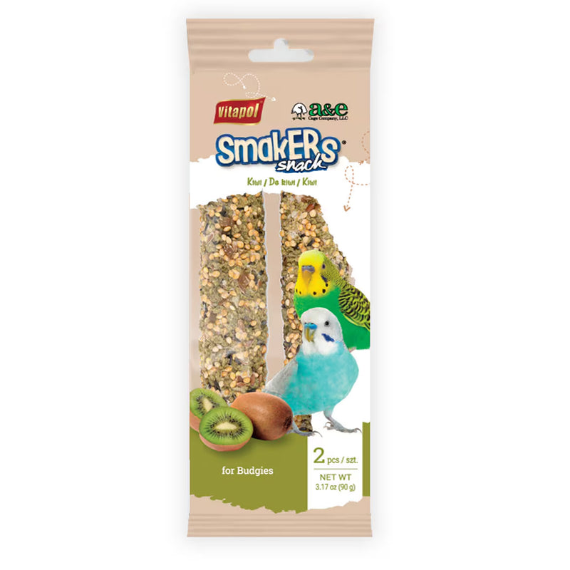 Load image into Gallery viewer, Vitapol Smakers Kiwi Flavoured Budgie Treat Stick - 45g x2
