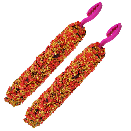 Vitapol Smakers Strawberry Flavoured Budgie Treat Stick - 45g x2