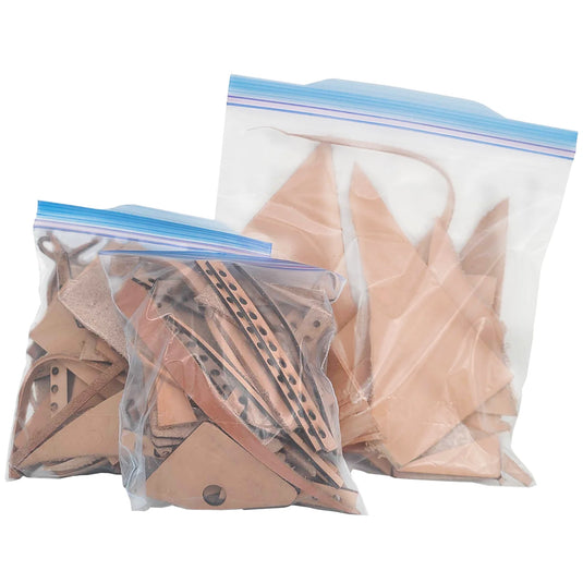 Assorted Leather Pieces - 1/2 lb Bag