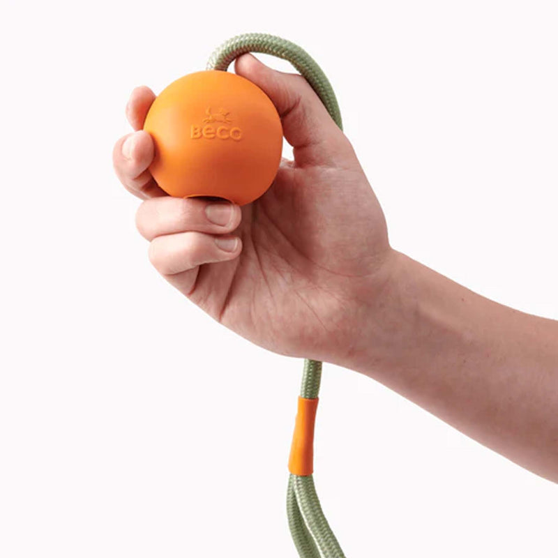 Beco Slinger Ball Dog Toy - Yellow
