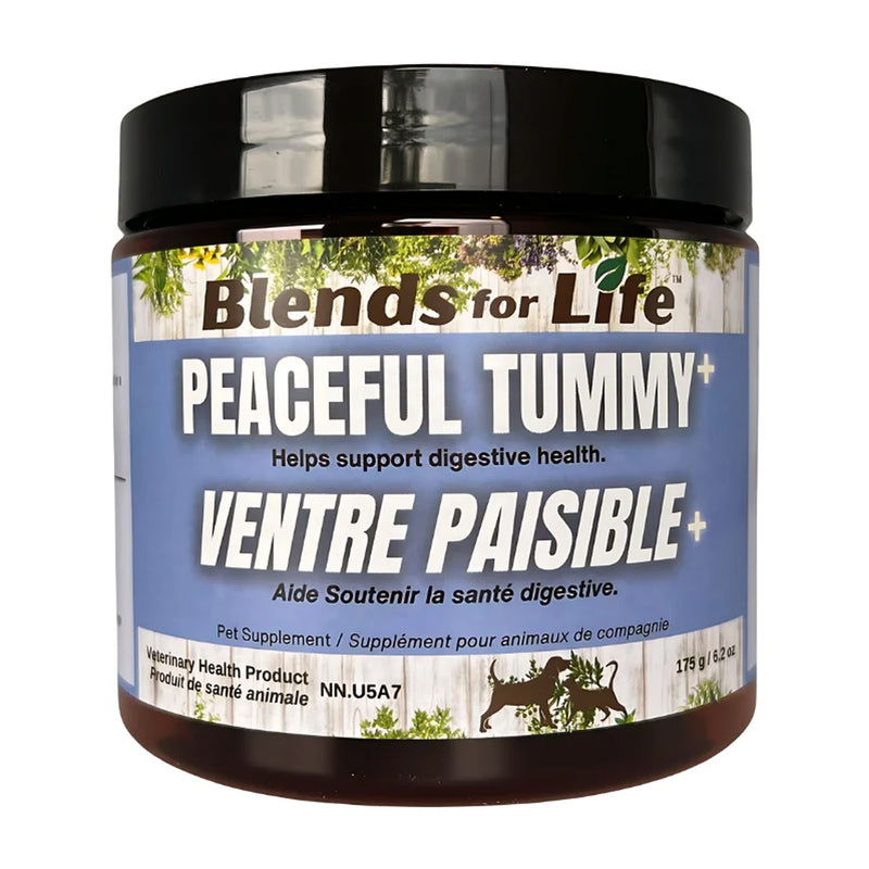Peaceful Tummy+ Dog & Cat Digestive Health Powder Supplement - 175g
