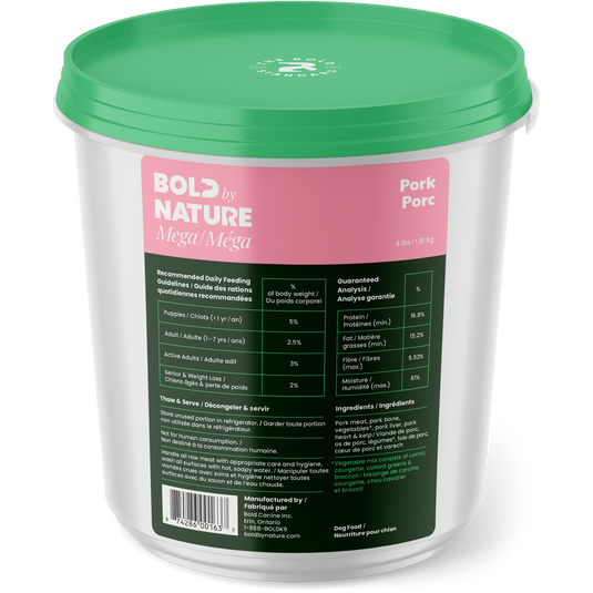 Container with green lid and visible label on a white background