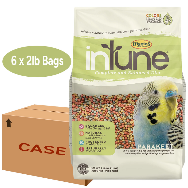 Load image into Gallery viewer, Multi-Bag Bundle - Higgins InTune Parakeet Pellet 2lb x 6
