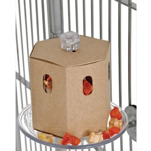 Featherland Paradise Bolt-On Buffet Box Medium Bird Foraging Toy