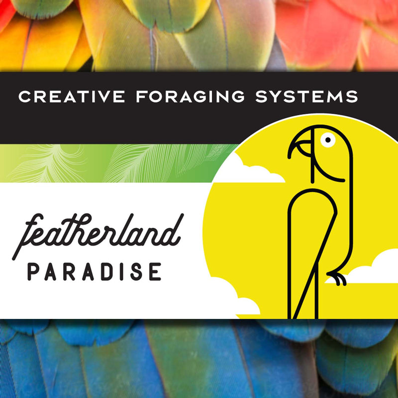 Featherland Paradise Bolt-On Buffet Box Medium Bird Foraging Toy