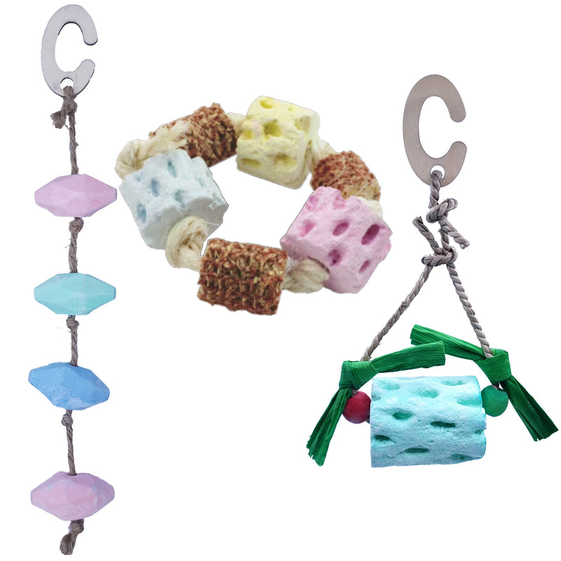 Load image into Gallery viewer, Calcium Chews Small Pet 3-Toy Pack

