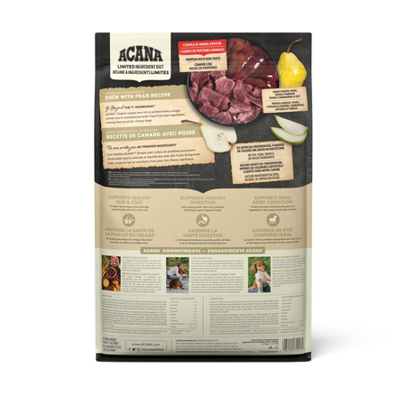 Acana SINGLES Grain Free Dog Food -  Duck with Pear 🍁
