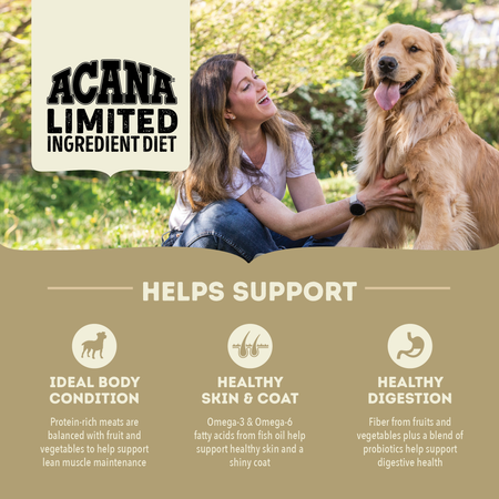 Acana SINGLES Grain Free Dog Food -  Duck with Pear 🍁
